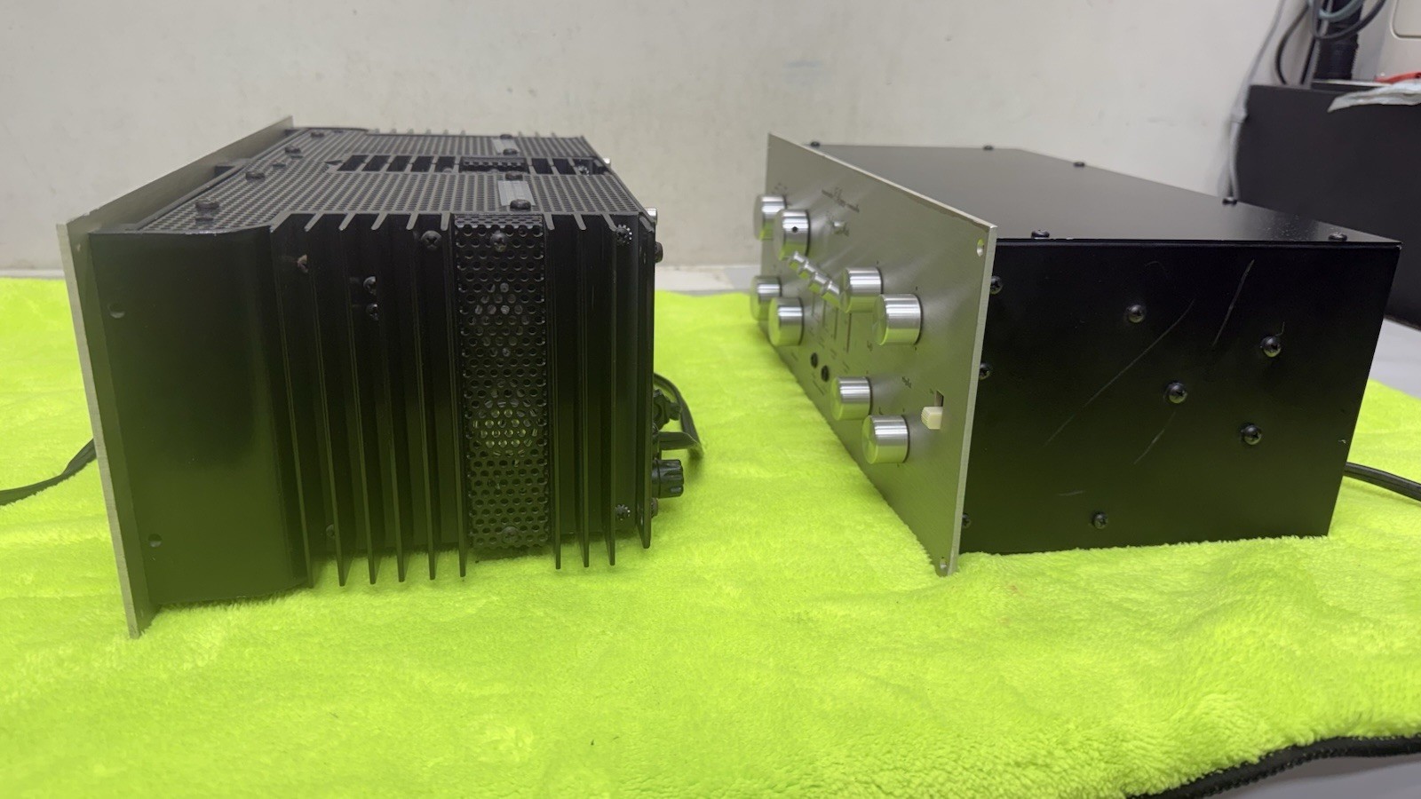 MARANTZ 15 FIFTEEN AMP AMPLIFIER Solid State Stereo 2 mono blocks WORKS GREAT🔥