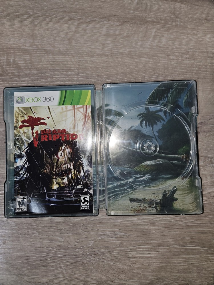 Dead Island Riptide Steelbook Only PS3 Xbox 360 Case Only