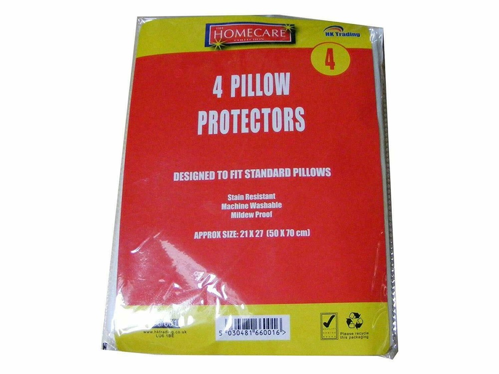 PILLOW PROTECTOR COVERS - MACHINE WASHABLE POLYPROPYLENE FABRIC MATERIAL