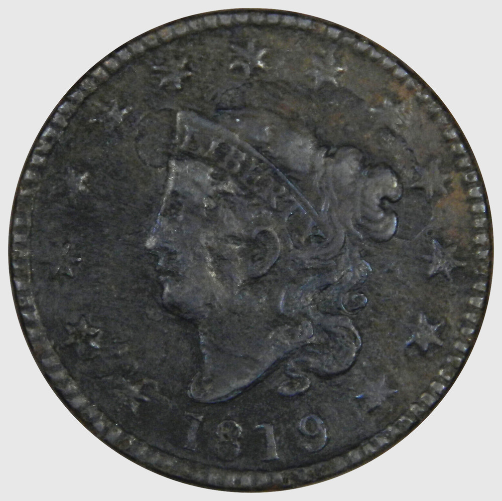 1819 N-1 R-1+ LARGE CENT!