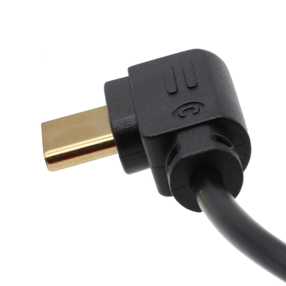 For Zhiyun Camera Control Cable Double Elbows Type C Micro to Type C for EOS R