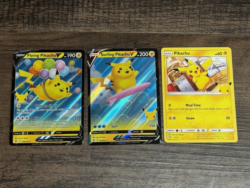 Pikachu Card Lot