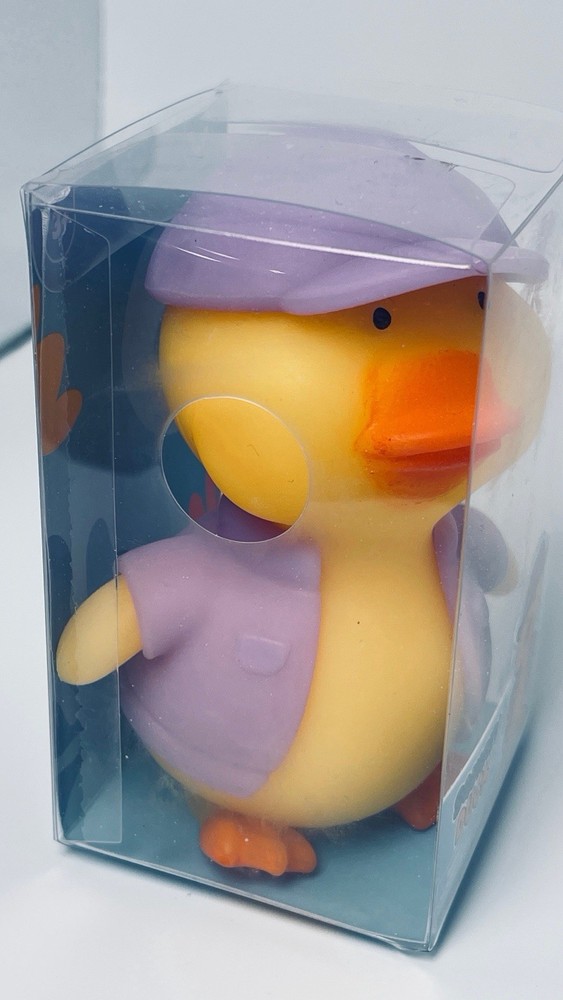 Squishy Duck Sensory Toy: Purple