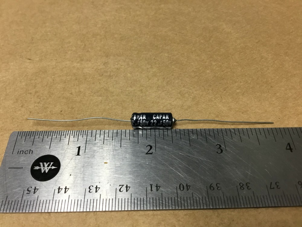 (5 PC) CAPAR 22UF 50V CAPACITOR
