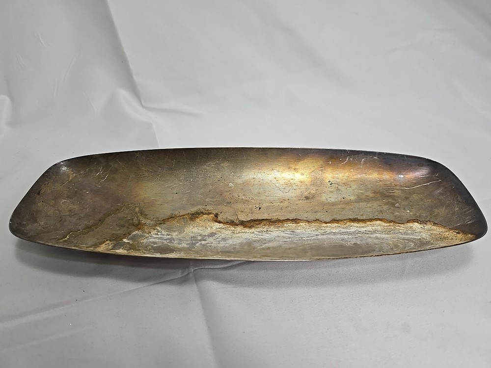 VINTAGE Silverplated Gorham Loaf Plate Tray Serving Dish YC679