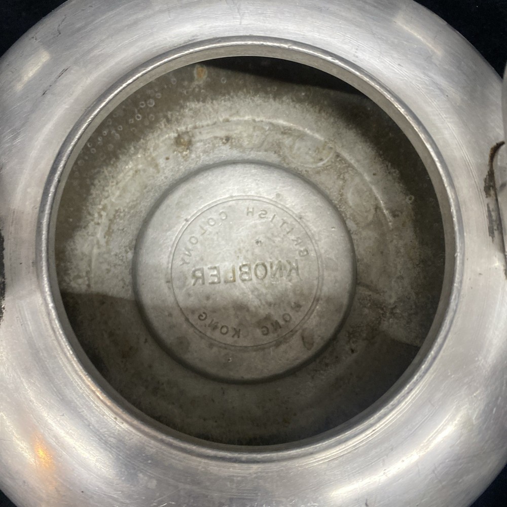 Knobler British Colony Teapot Dented Read Description