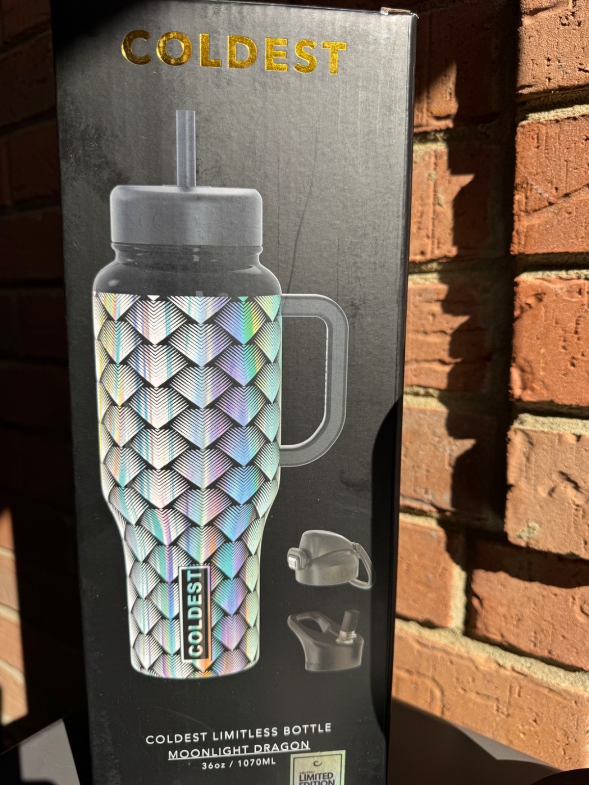 SALE Coldest 36oz MOONLIGHT DRAGON - RARE, Leak proof NIB HARD TO FIND