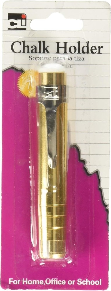 Lightweight Assorted Color Chalk Holder with Smooth Grip for Easy Writing
