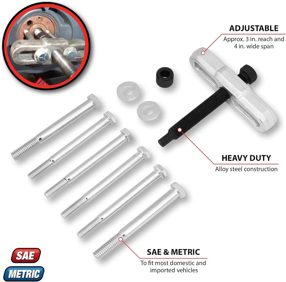 Performance Tool W150 (C28181) Steering Wheel Lock Plate Removal Tool