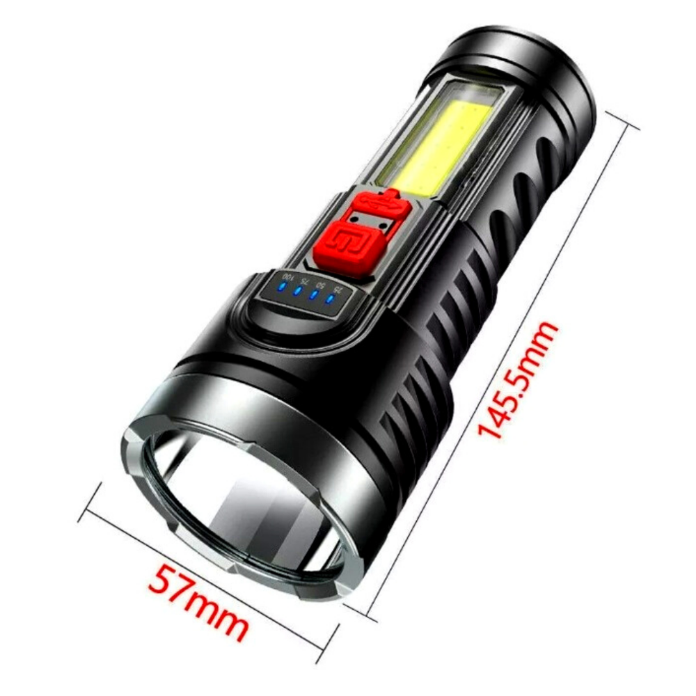 Super Bright 999000000 LM LED Torch Tactical Flashlight Lantern Rechargeable US