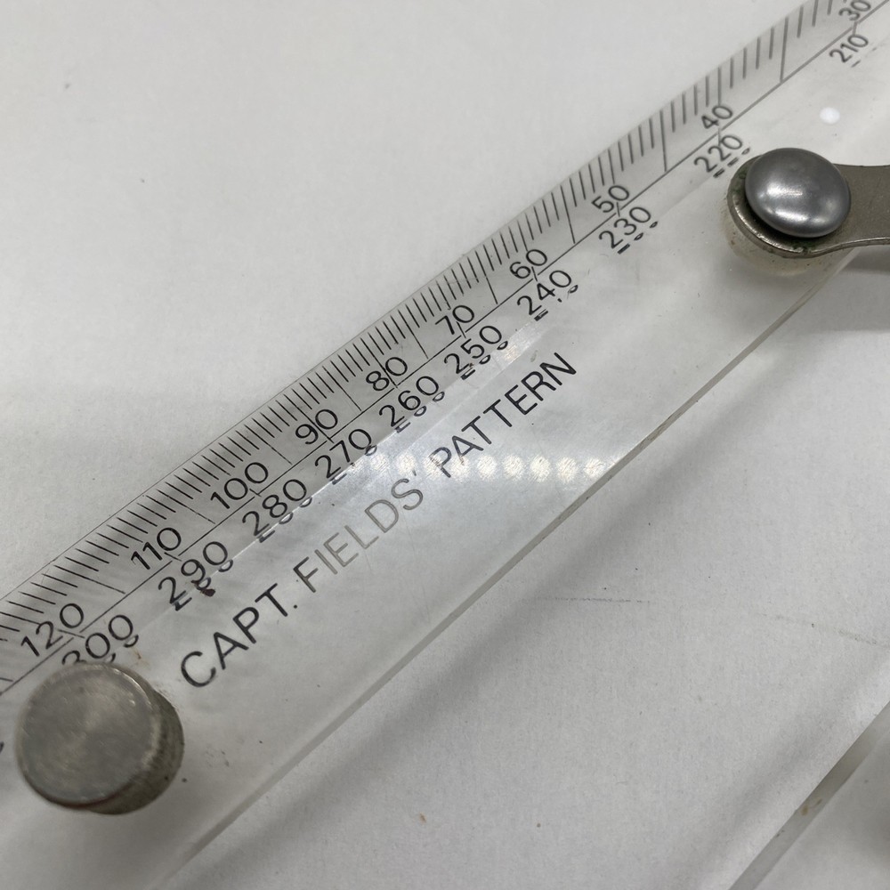 Capt Fields Pattern Parallel Navigation Ruler