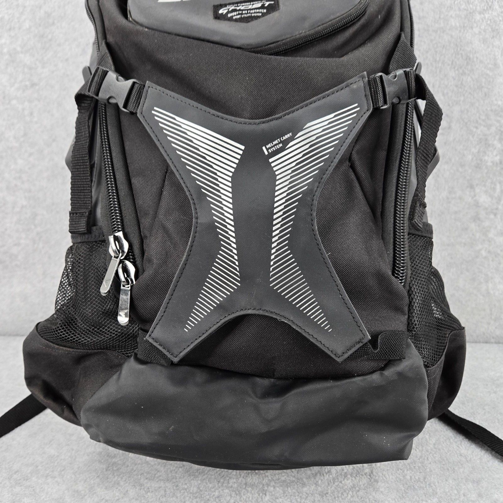 Easton Ghost NX Fastpitch Softball Backpack Equipment Gear Bag Black - Used