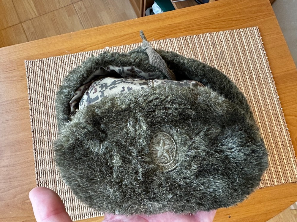 Russian Army winter camo Hat Cap 2026