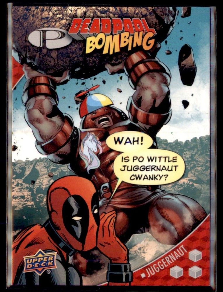 2018 Upper Deck Deadpool Bombing Complete Set 12 Marvel Cards DB1-DB12 Full Set