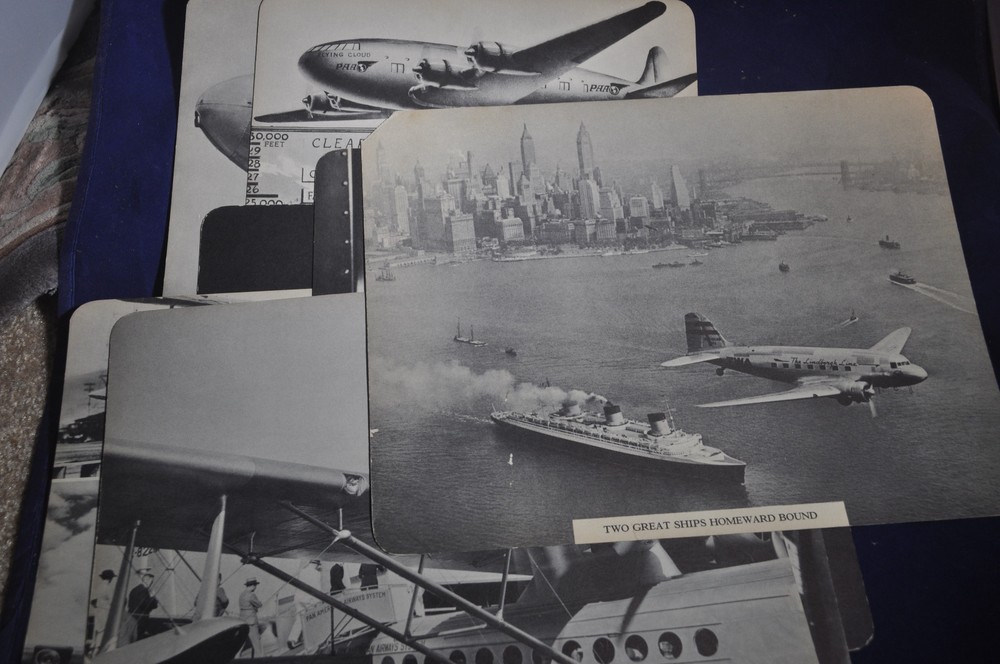 Eight 1940 Visualized Curriculum Series Airplanes