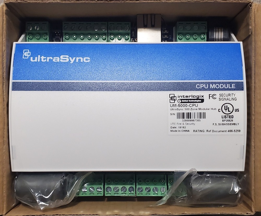 Interlogix UltraSync 500 Zone Modular Hub UM-5000-CPU UTC Fire & Security