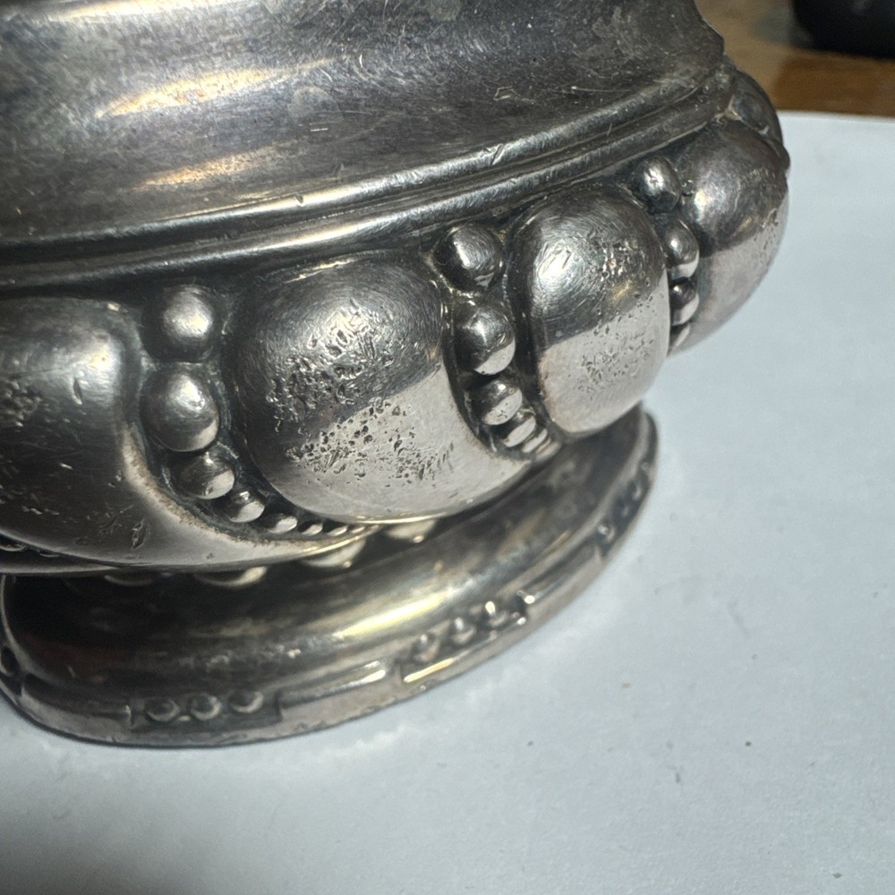 Vintage Silver Plate RONSON CROWN Table Lighter US