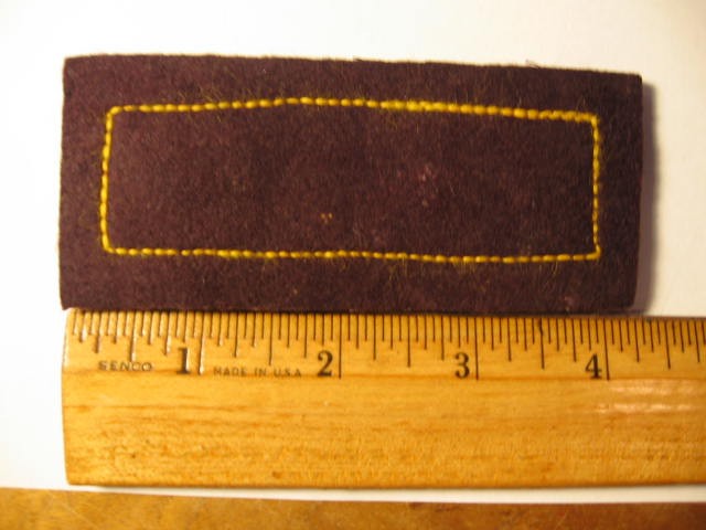 vintage handmade Cloth patch Megaphone