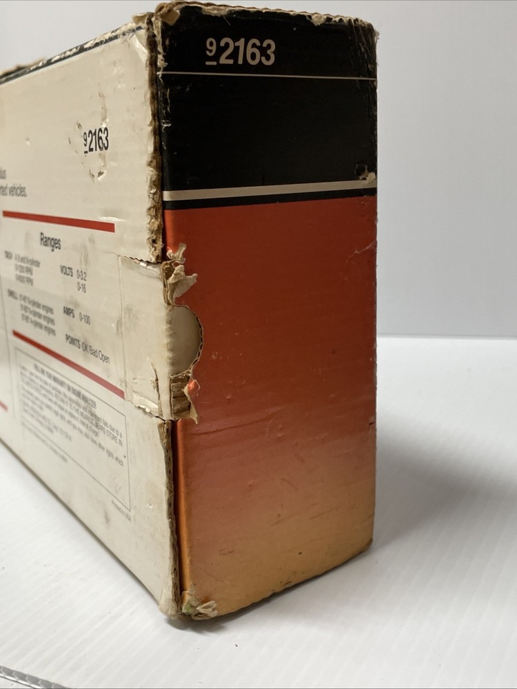 Sears Solid State Electronic Engine Analyzer Model 161.216300 Made USA *UNTESTED