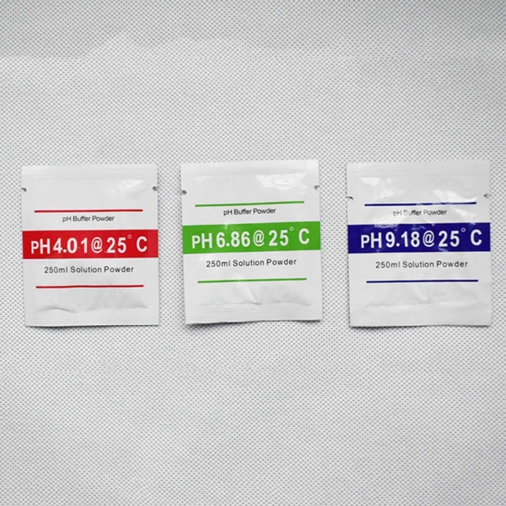 15PACK PH BUFFER SOLUTION POWDER PRECISE CALIBRATION - pH 4.01 / 6.86 / 9.18 UF0