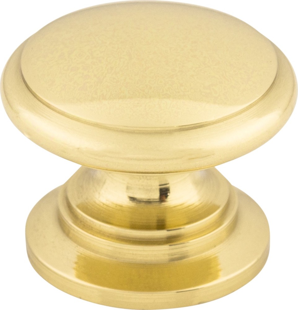Top Knobs M349 Ray Knob 1 1/4" Polished Brass