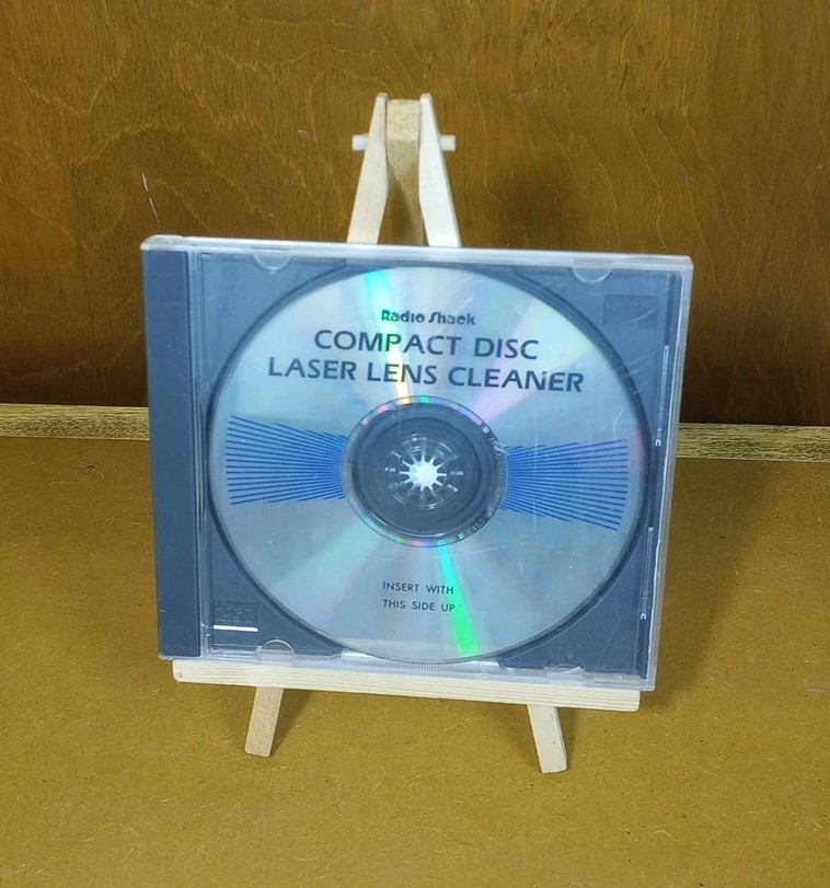 Radio Shack CD Compact Disk Laser Lens Cleaner Disc