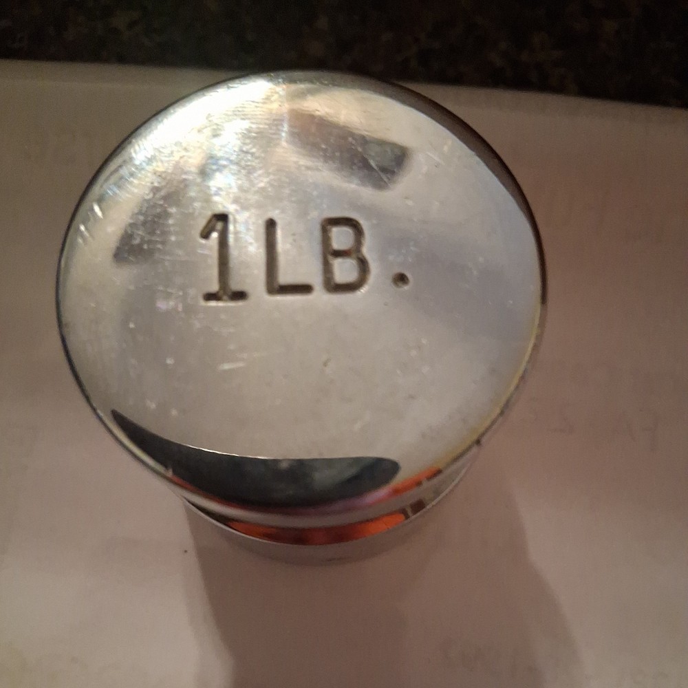 1lb scale calibration weight