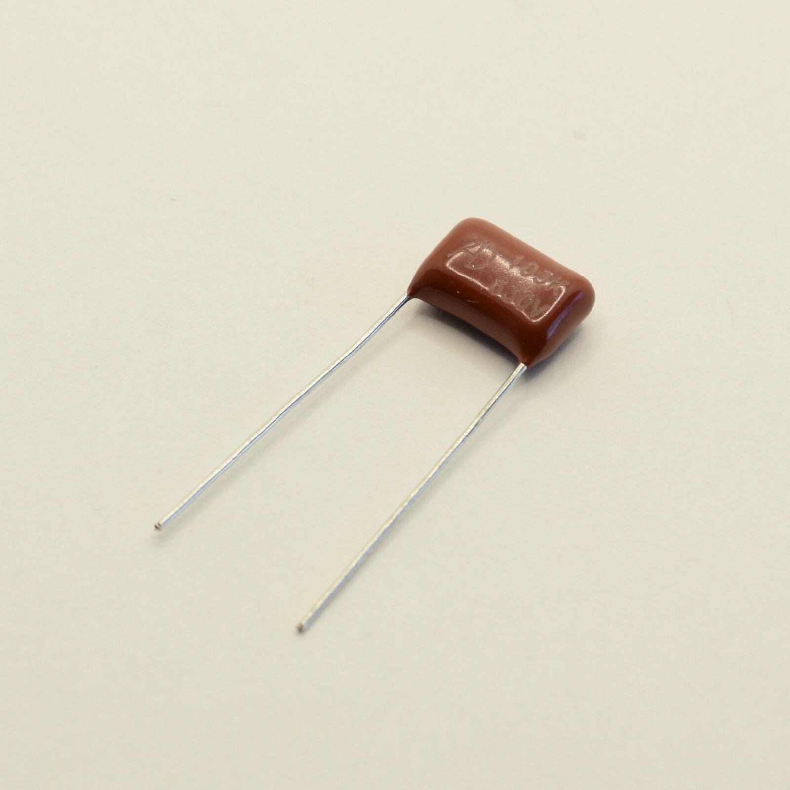 Cinnamon Drop .01uF Polypropylene Film Capacitors Set of 5