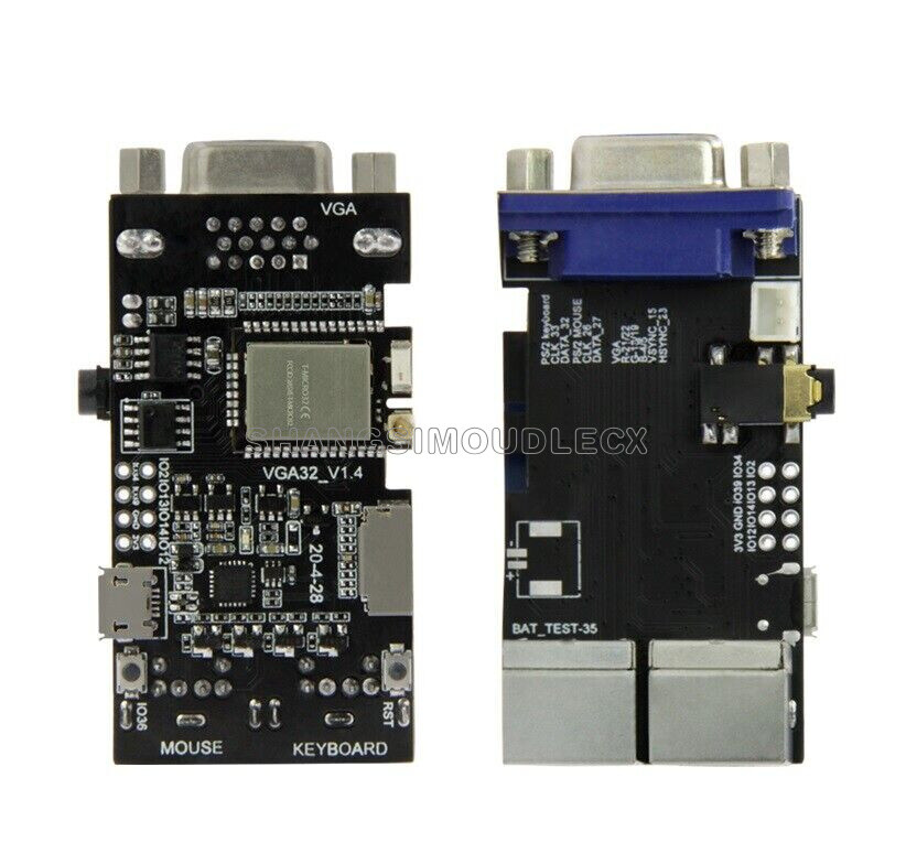 VGA32 V1.4 Controller PS/2 Mouse And Keyboard Controller Graphics Library NEW