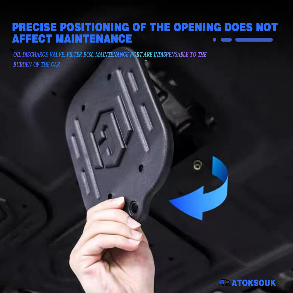 Thick Engine Splash Shield For Toyota Sienna 2021-2024 Front Engine Guard Hard