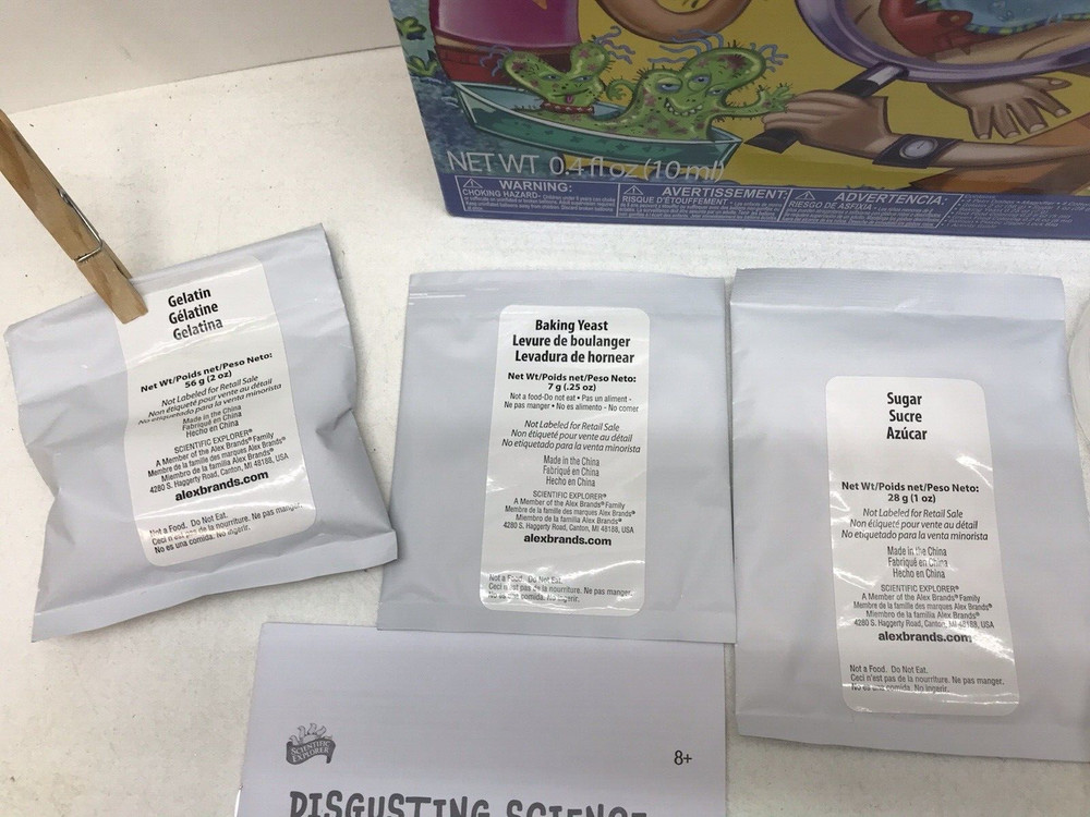Scientific Explorer Disgusting Science Kit 6n Activities Educational Experiment