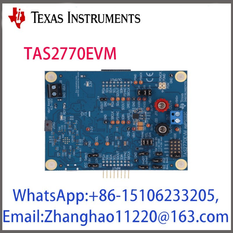 TAS2770EVM Mono Digital Input Class D IV Inductor Audio Amplifier Development Ev
