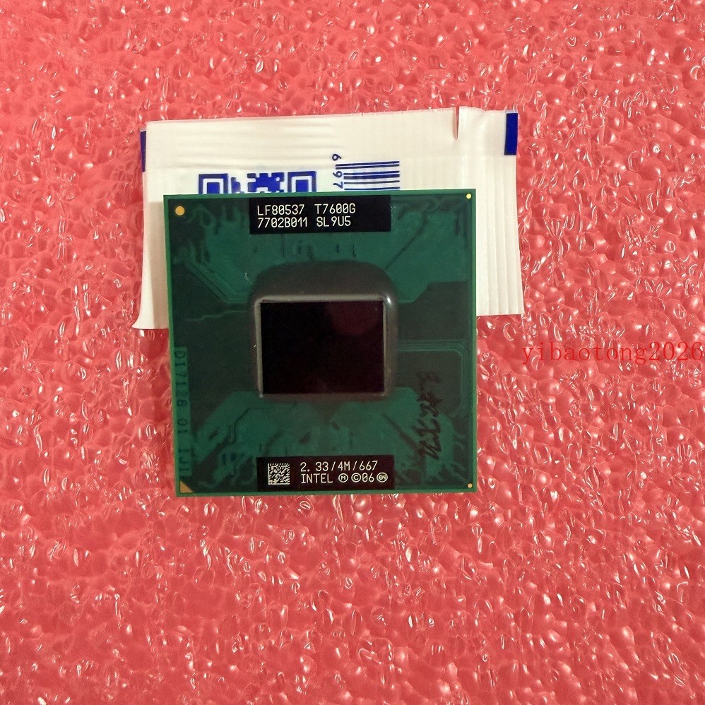 Intel Core 2 Duo T7600G 2.33 GHz Dual-Core Processor SL9U5 Socket M CPU