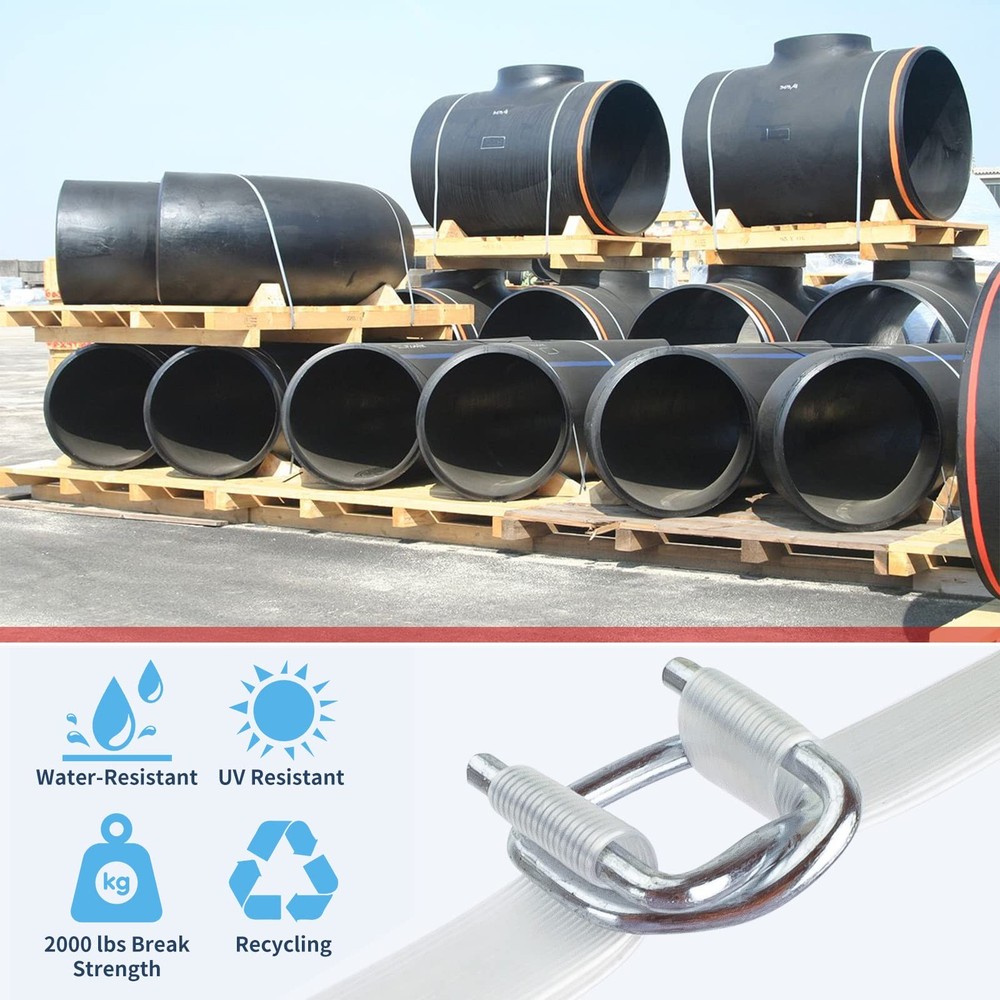 Composite Polyester Cord Strapping Kit, 3/4 x 330' Composite Polyester Cord Stra