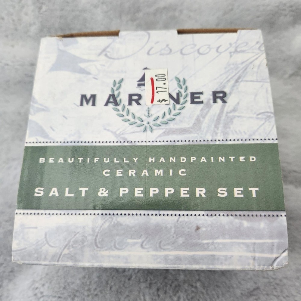 Mariner Salt And Pepper Anchor Set