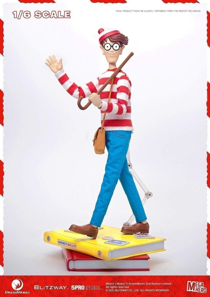 1/6 Scale Toy Where's Wally - Book