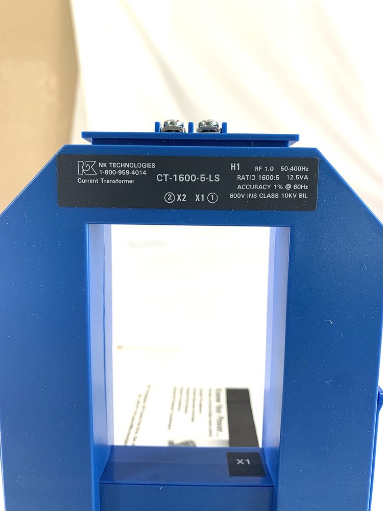 NK Technologies Cut-1600-5-ls Ac Current Transformer Large Split Core 1600a : 5a