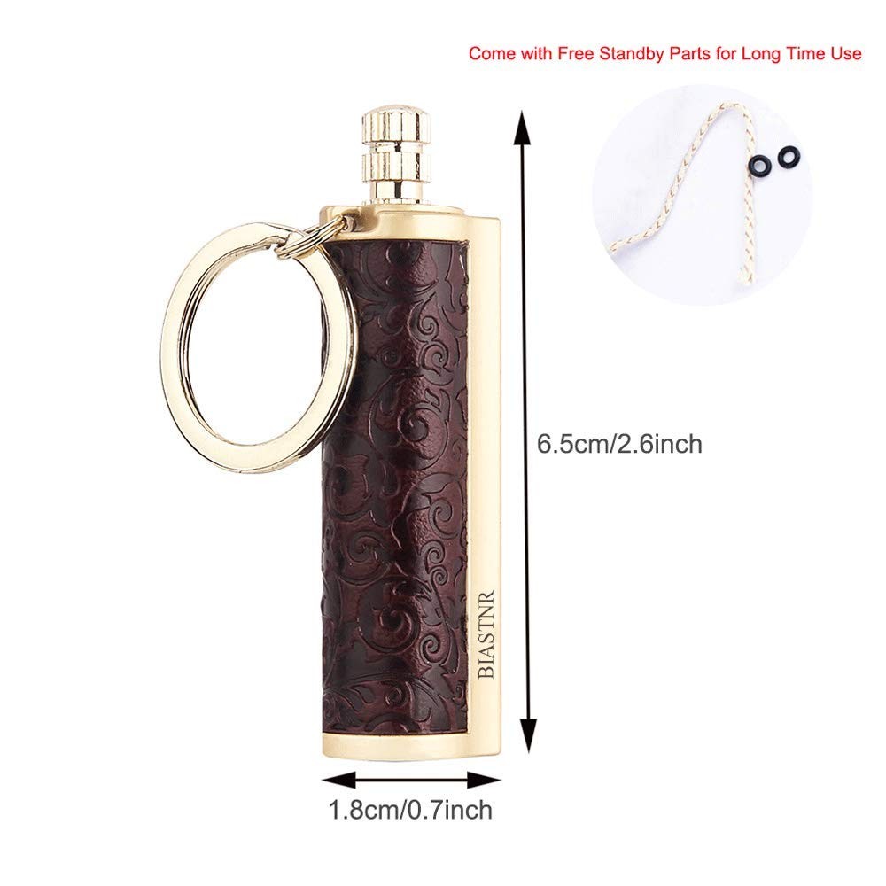 Permanent Match,Keychain Matchstick Fire Starter Immortal Lighter,Flint Match...