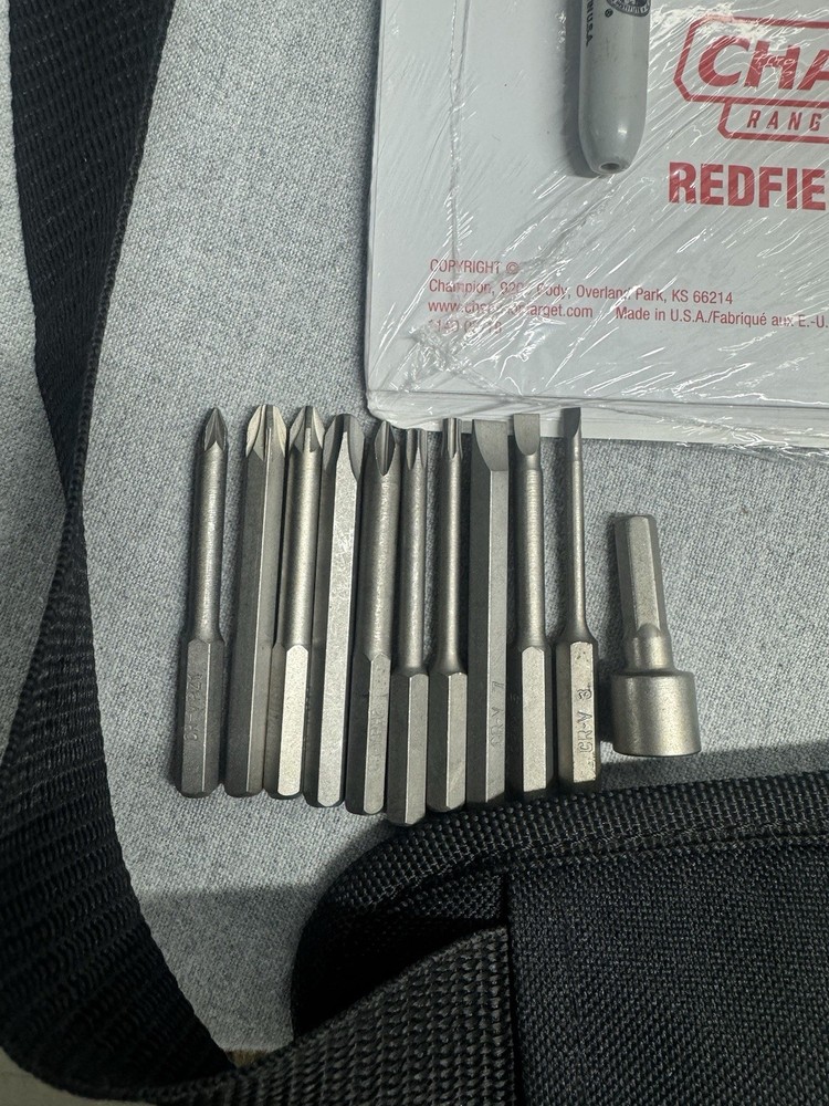 TACTICAL Gun Range Bag + Various Range Equipment Unknown Tools