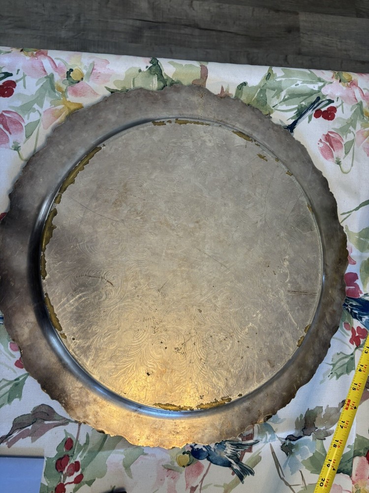 Silver Plate Eastern Silver, NYC 20” Platter