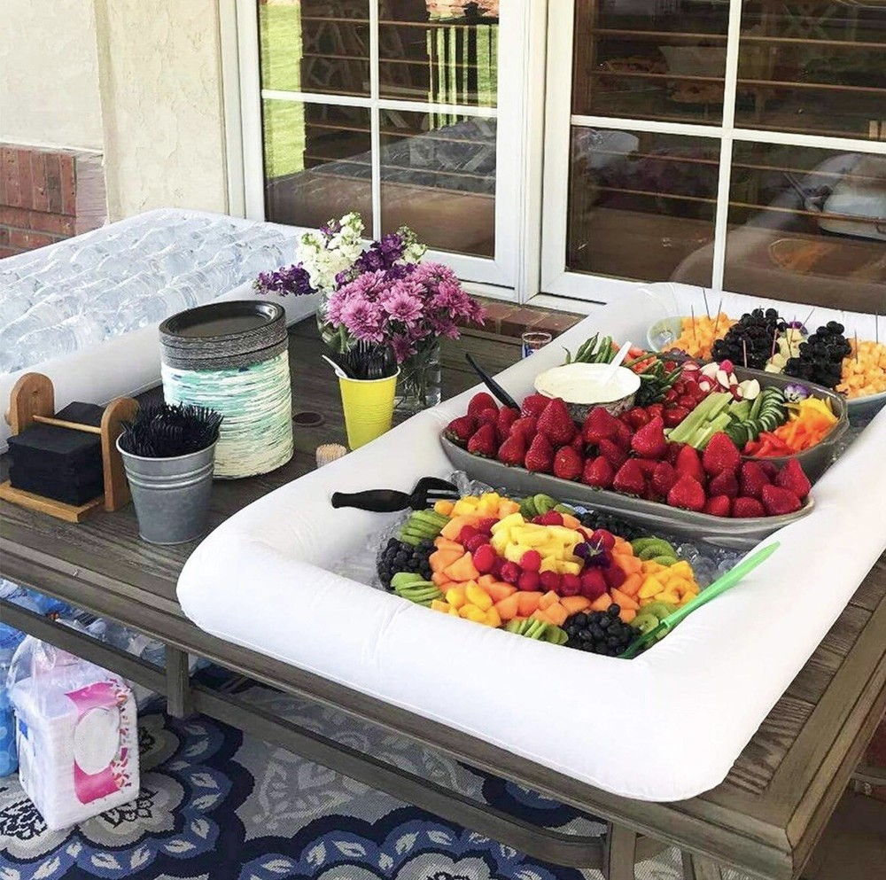 Inflatable Ice Serving Buffet Bar
