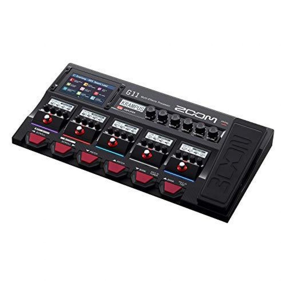 ZOOM G11 Guitar Multi-Effects Pedals Processor New