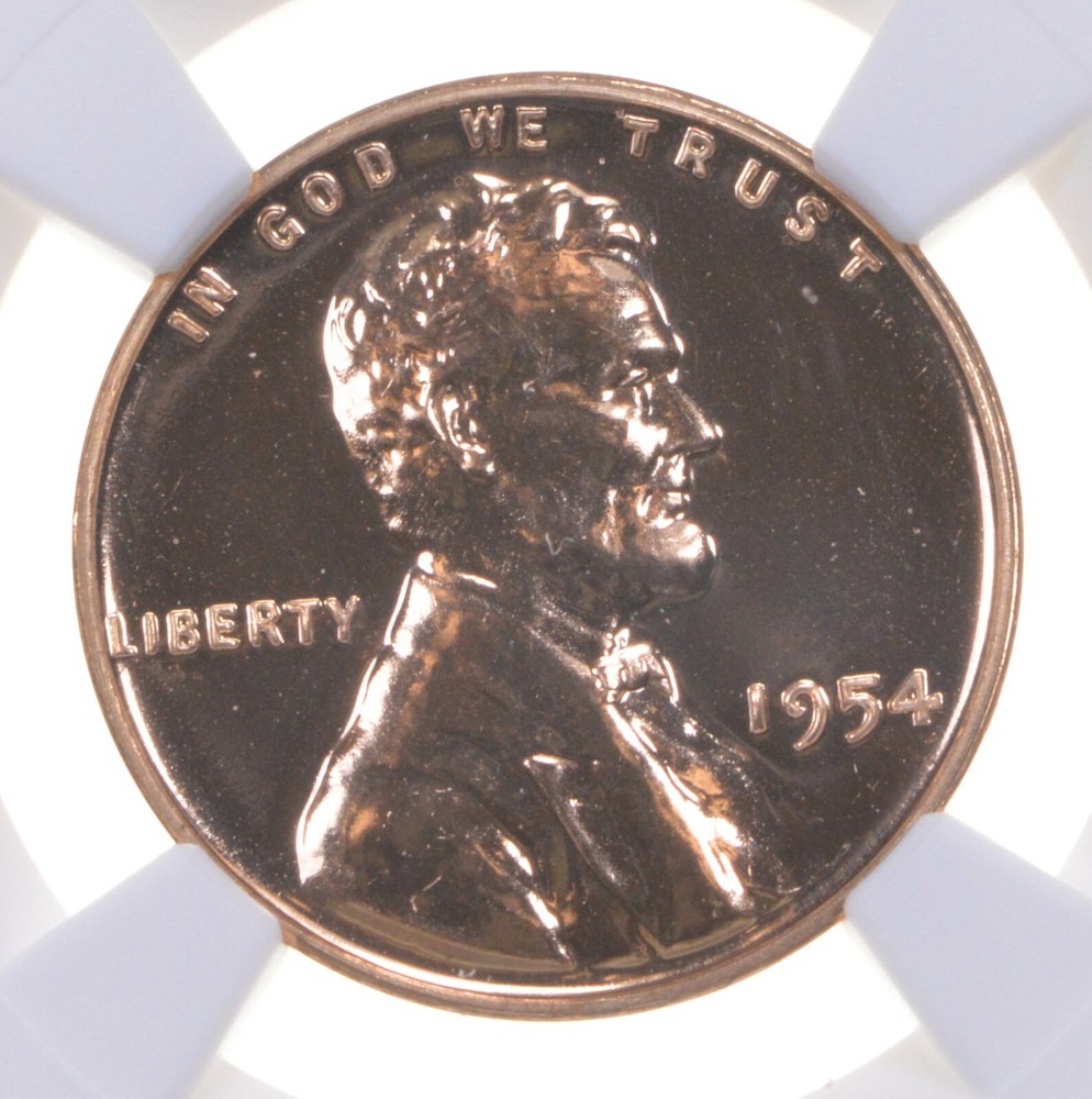 PF67 1954 Lincoln Wheat Cent NGC PR Proof