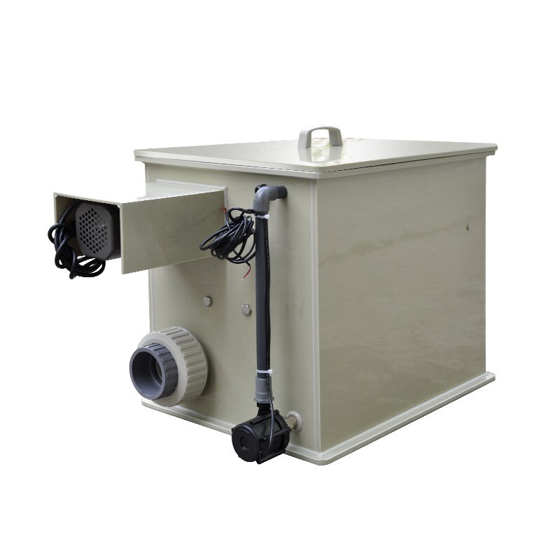 Koi Pond Drum Filtration System 5 Tons 1300 GPH