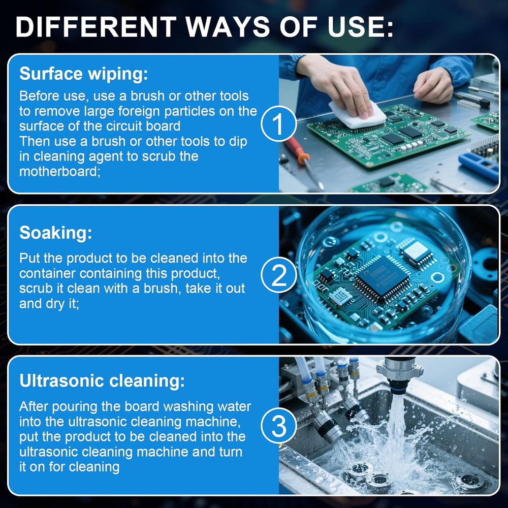 Electronic Contact Cleaner, Circuit Board Cleaner Fast Drying Precision Electron