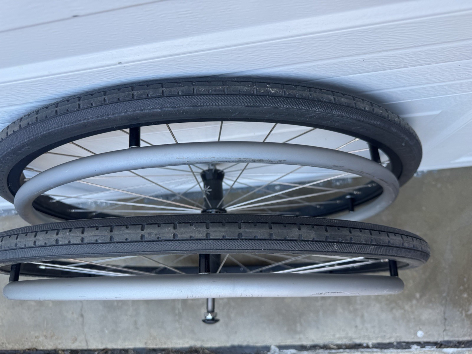 Pair of 24" Primo Xpress Wheelchair Wheels 37-540 Quick Release Quickie Ki