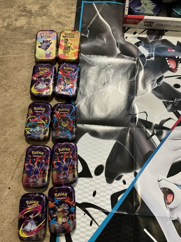 Pokémon Empty Mini Tin And More Lot