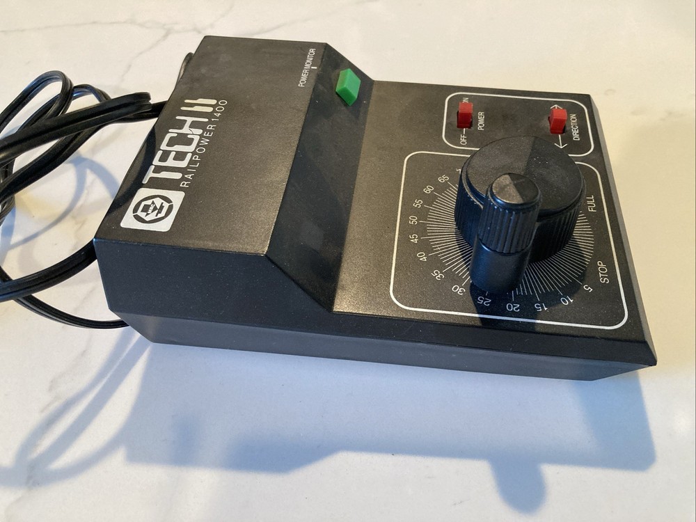 Tech ll Railpower 1400 Model Train Control *Untested*