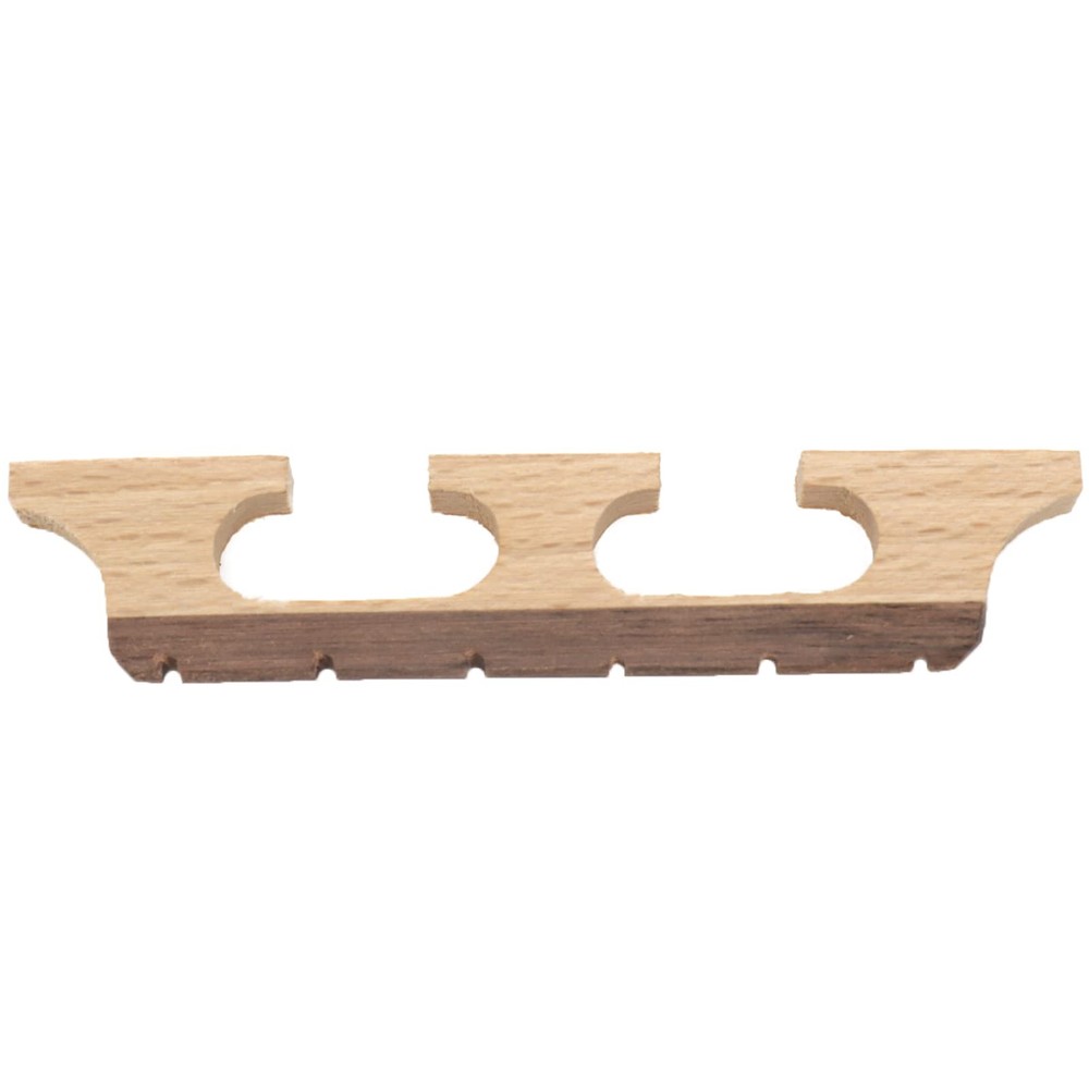 Cheerock 6-String Banjo Bridge, 2-Pack Ebony Maple 6 string, natural