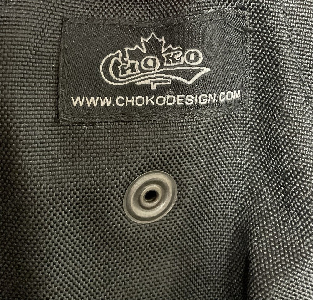 CHOKO RAIN GEAR - CHAPS - BLACK - MEDIUM
